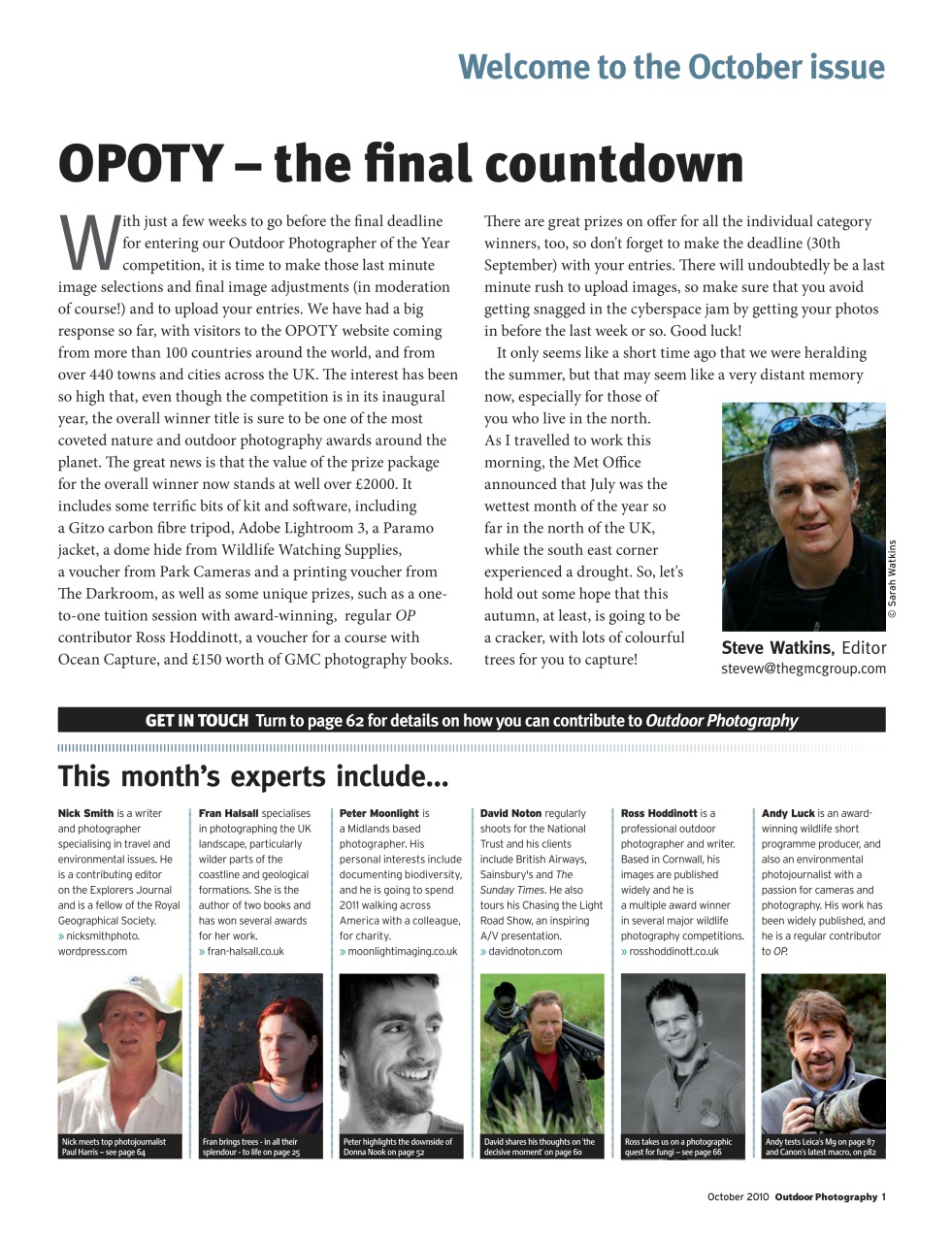 Outdoor Photography Preview Pages