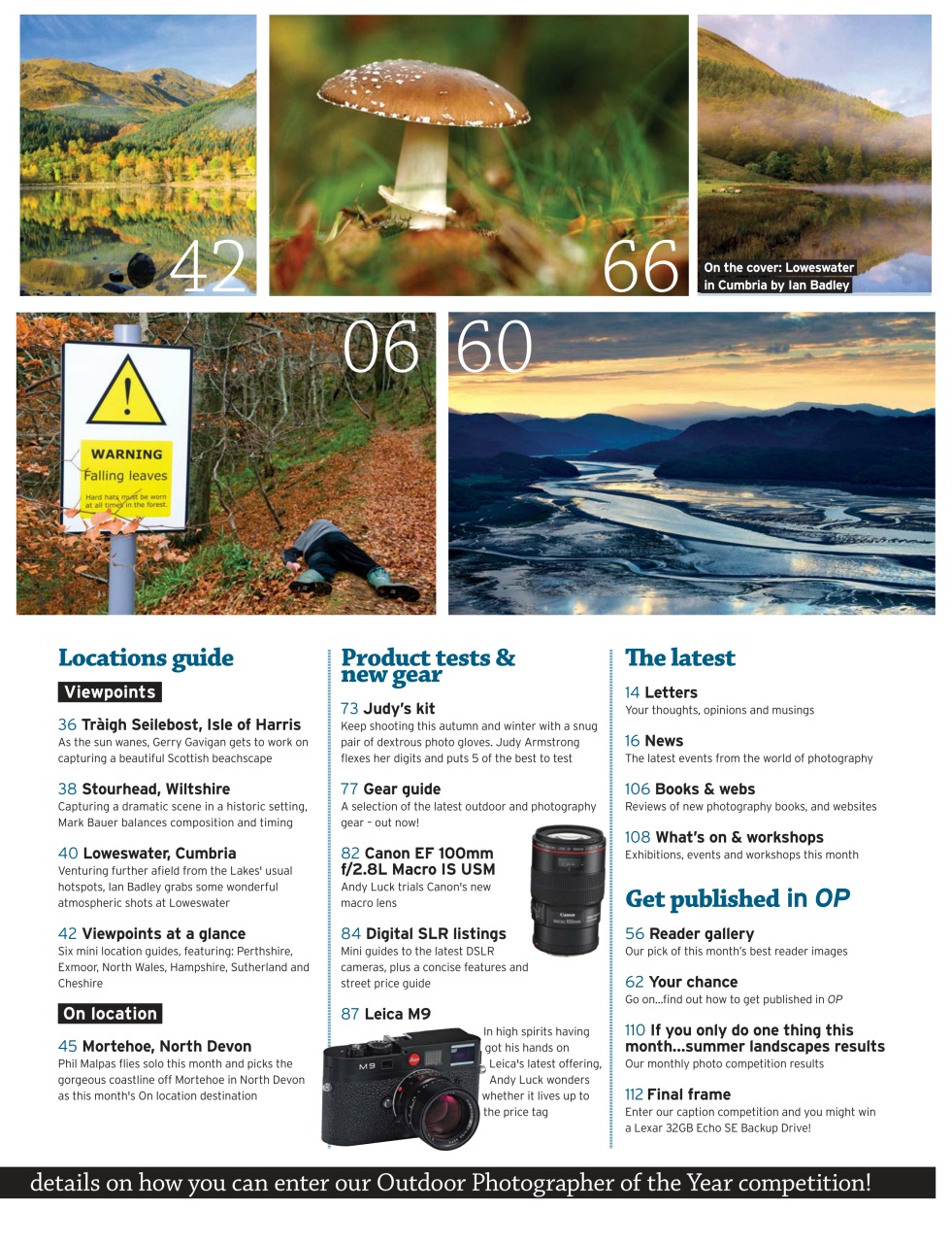 Outdoor Photography Preview Pages