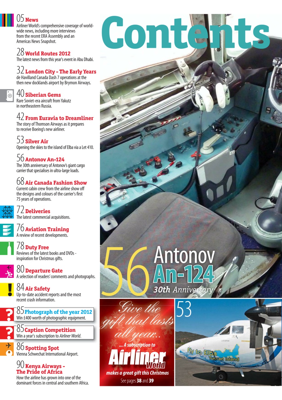 Airliner World Preview Pages