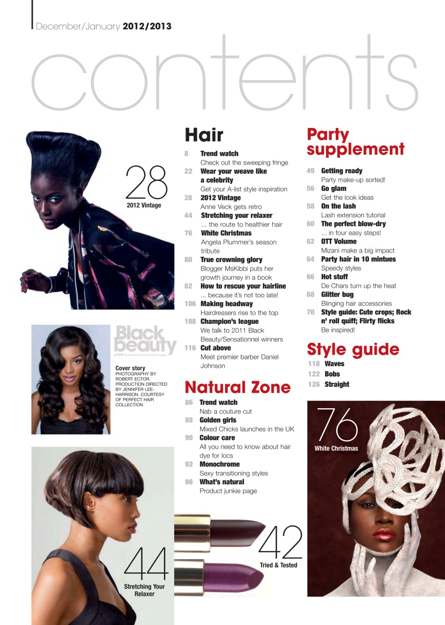 Black Beauty & Hair – the UK's No. 1 Black magazine Preview Pages