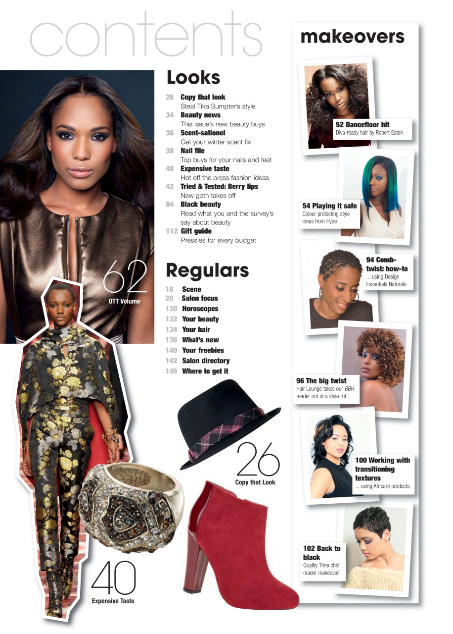 Black Beauty & Hair – the UK's No. 1 Black magazine Preview Pages