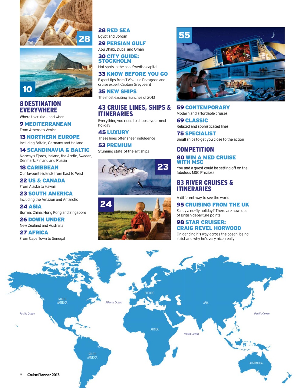 Cruise & Travel Preview Pages