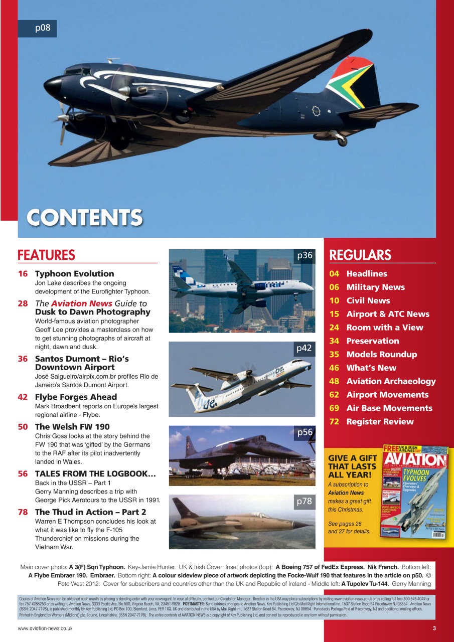 Aviation News Preview Pages