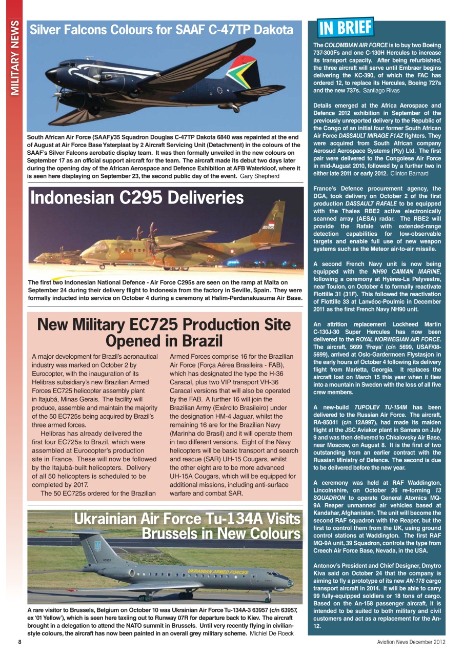 Aviation News Preview Pages