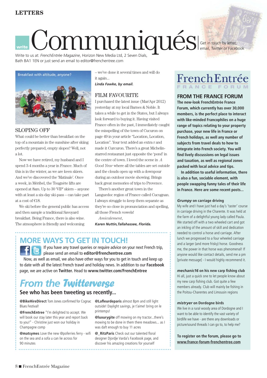 French Property News Preview Pages