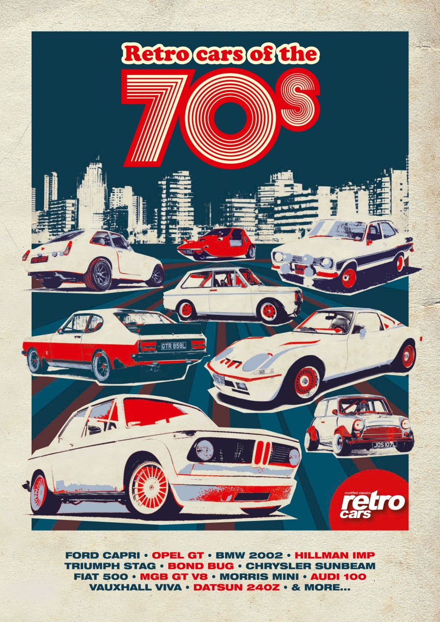 Retro Cars Preview Pages