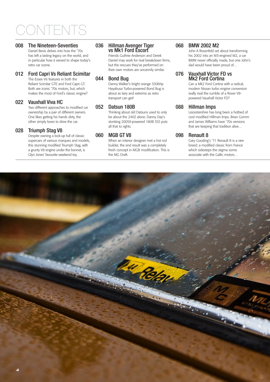 Retro Cars Preview Pages