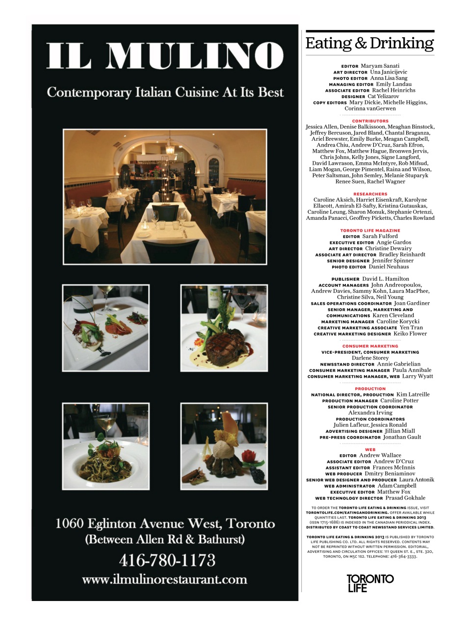 Toronto Life Preview Pages