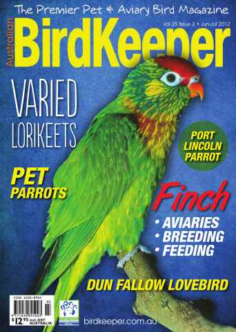 Australian Birdkeeper Magazine issue BirdKeeper Vol 25 Iss 3