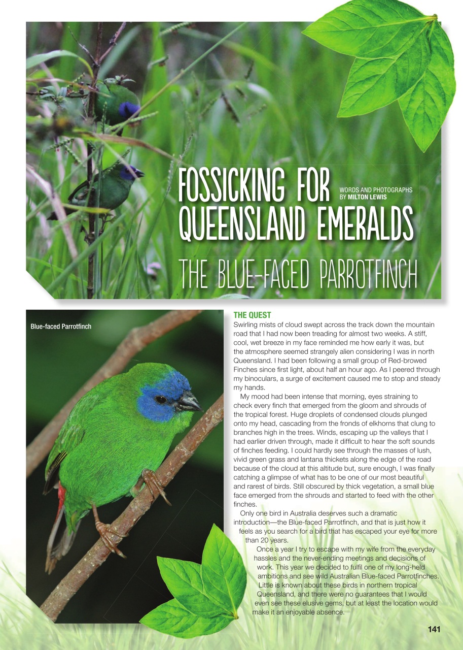 Australian Birdkeeper Magazine Preview Pages