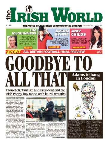 Irish World issue 17-11-2012