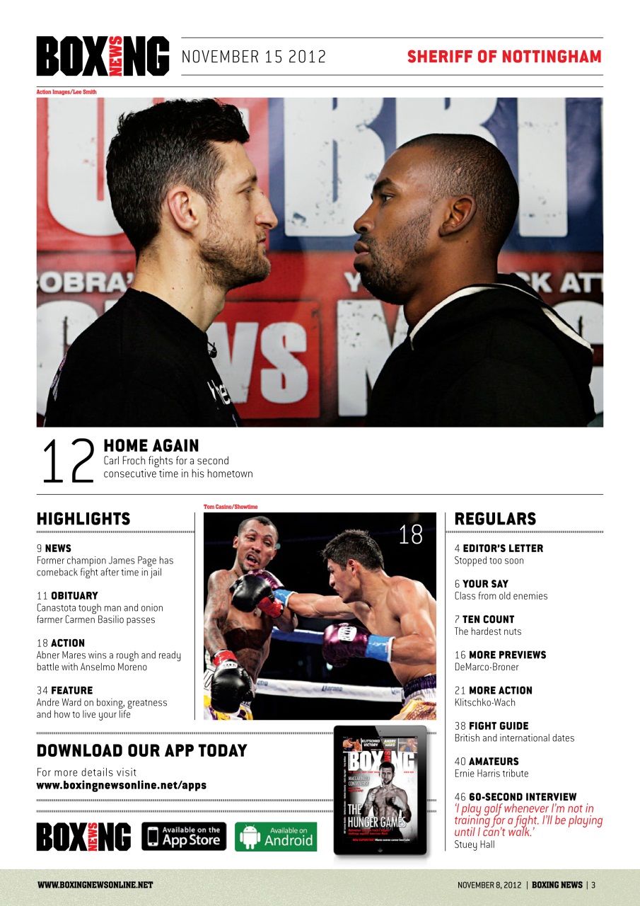 Boxing News Preview Pages