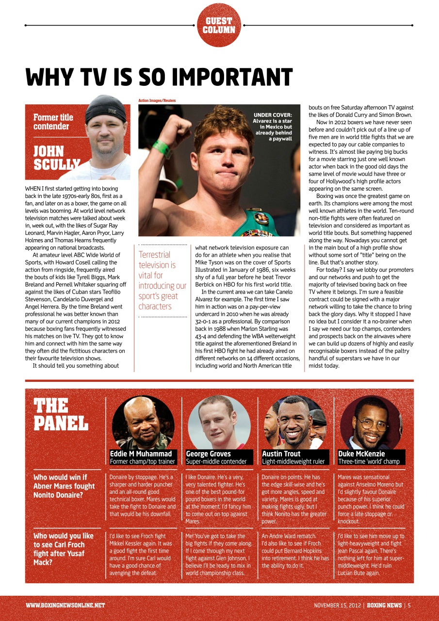 Boxing News Preview Pages