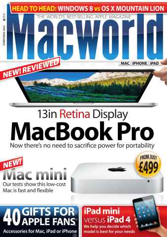 Macworld issue Christmas 2012
