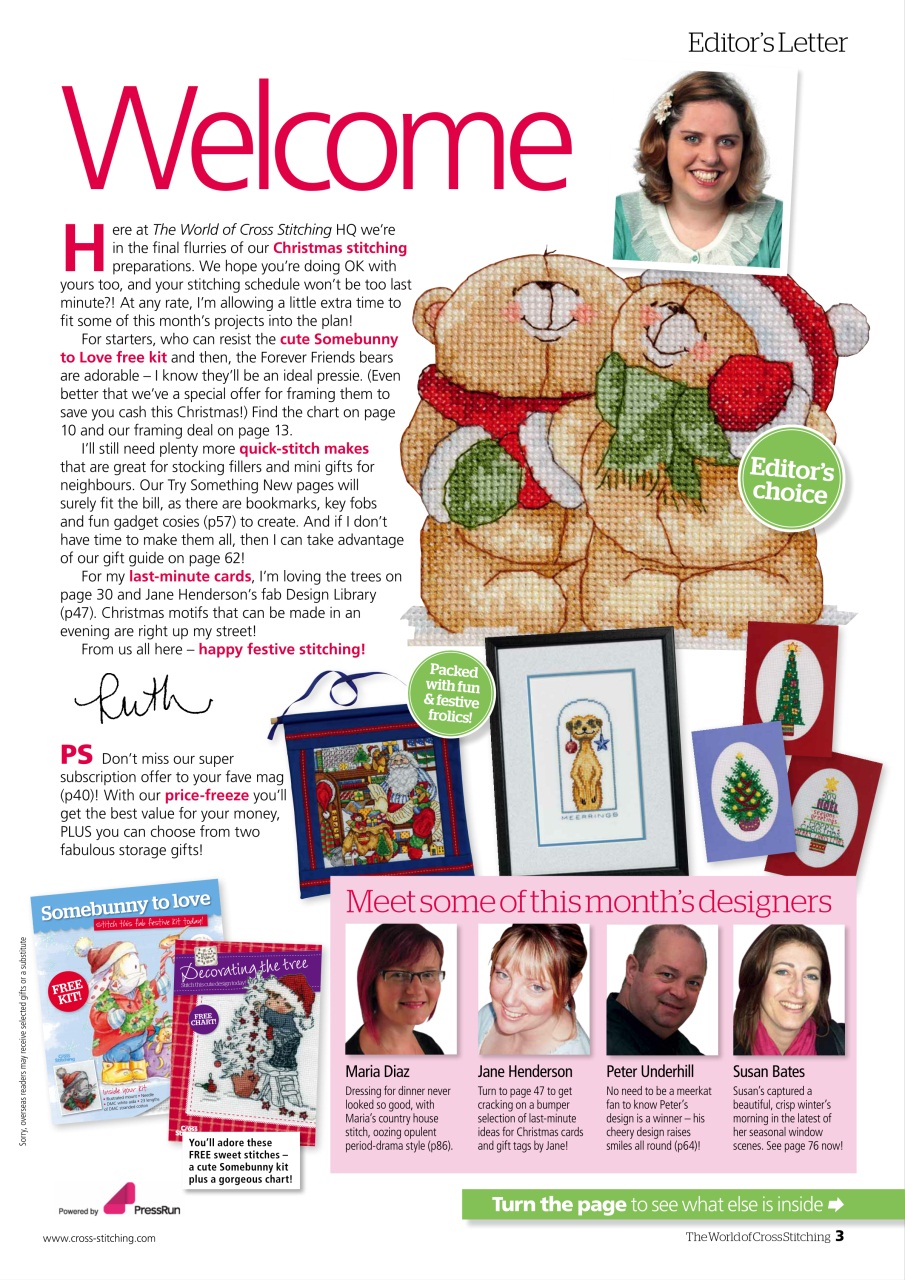 The World of Cross Stitching Preview Pages