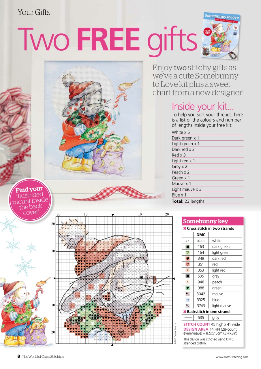 The World of Cross Stitching Preview Pages