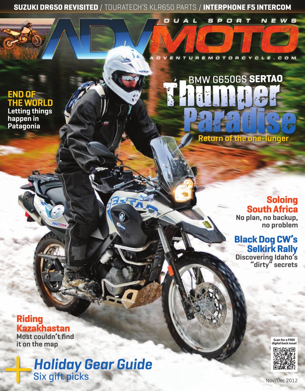 Adventure Motorcycle Preview Pages