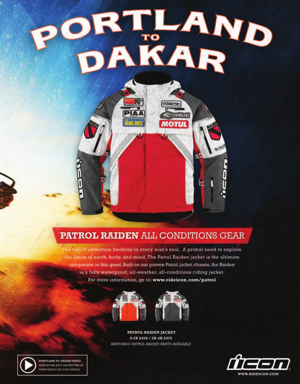 Adventure Motorcycle Preview Pages