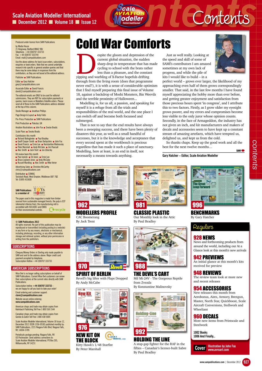 Scale Aviation and Military Modeller International (A) Preview Pages