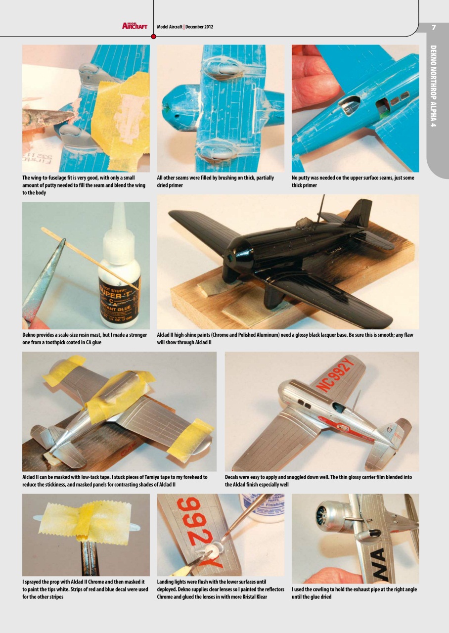 Model Aircraft Preview Pages