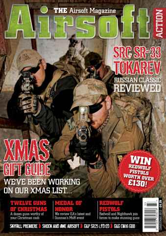 Airsoft Action issue Christmas 2012