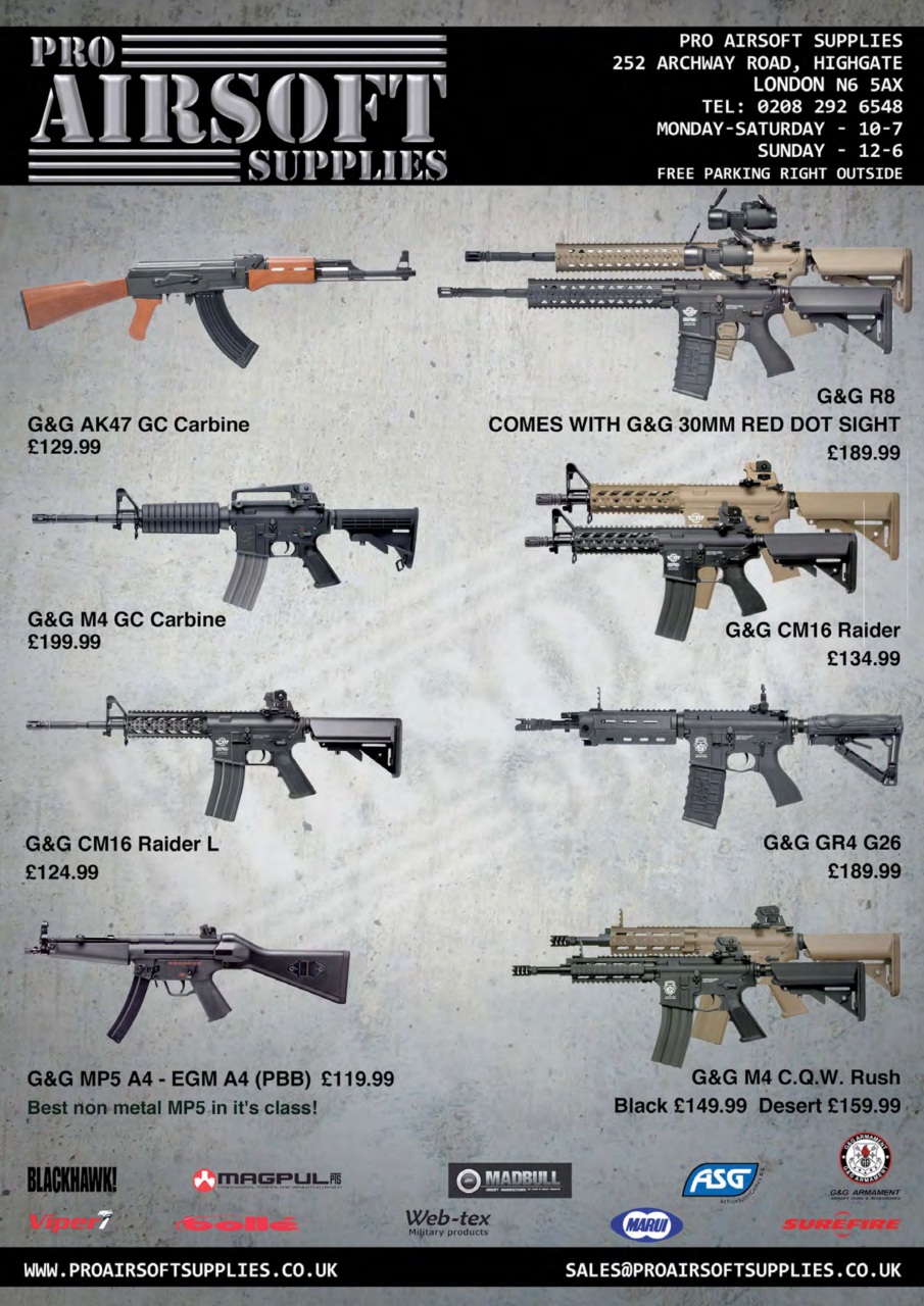 Airsoft Action Preview Pages