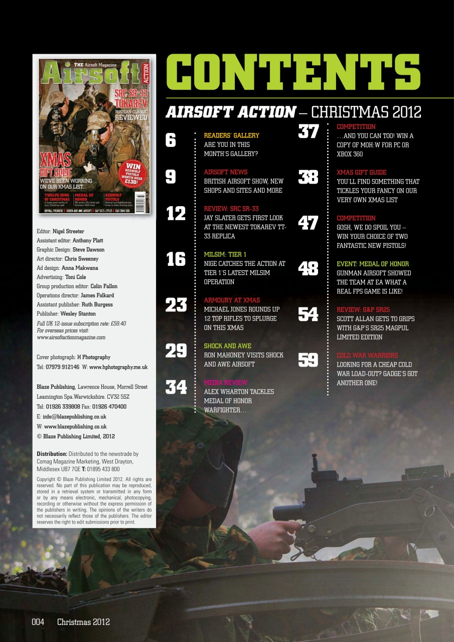 Airsoft Action Preview Pages