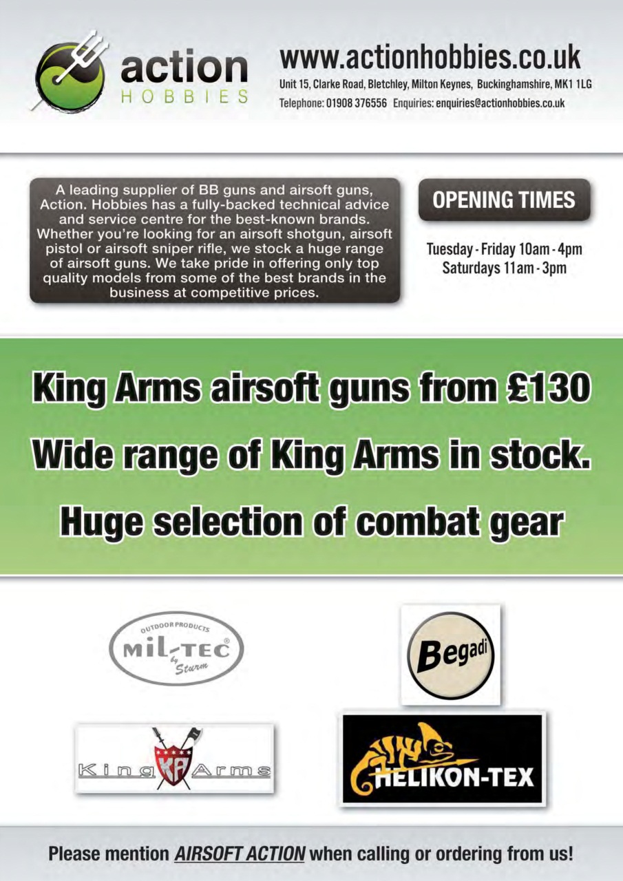 Airsoft Action Preview Pages