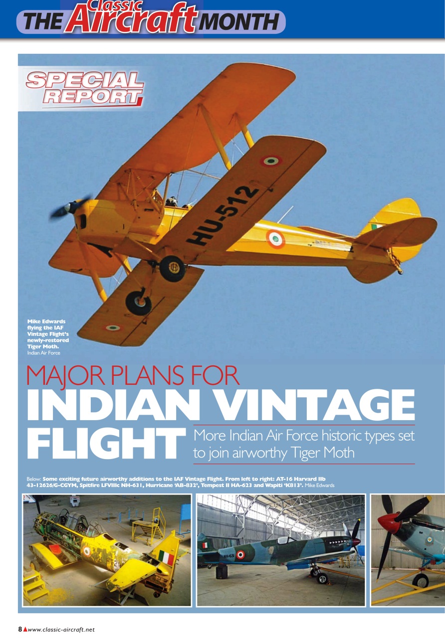 Classic Aircraft Preview Pages