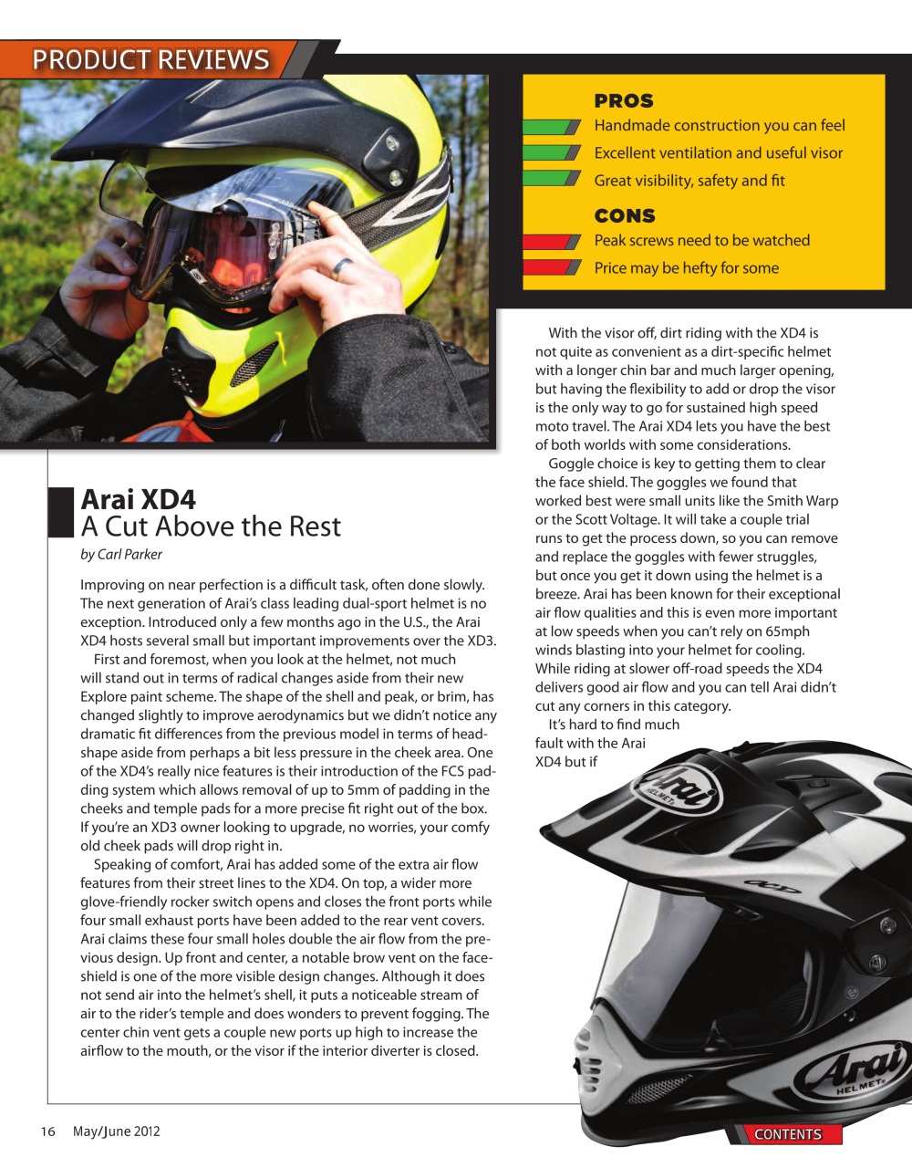 Adventure Motorcycle Preview Pages