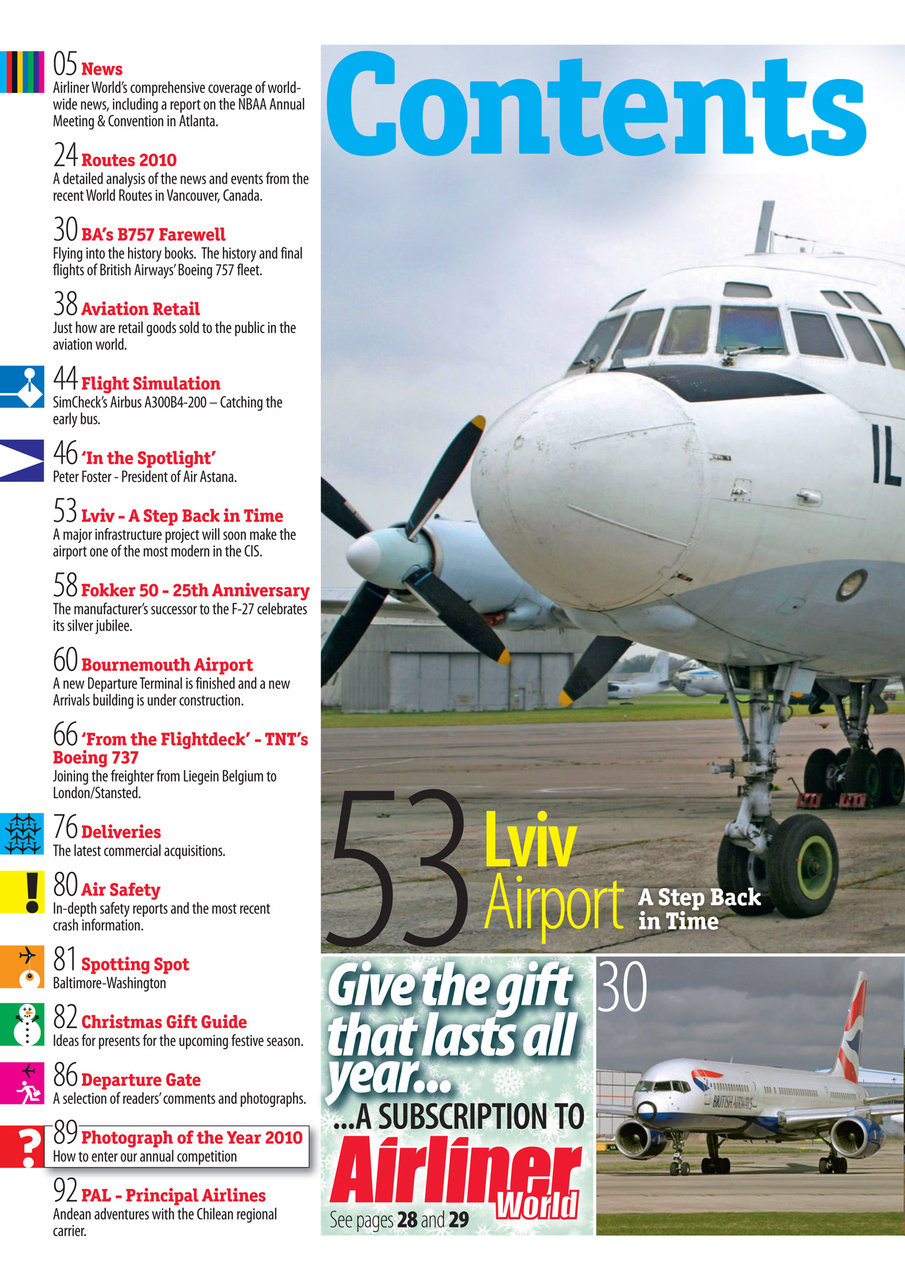 Airliner World Preview Pages
