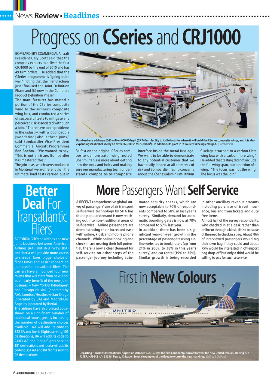 Airliner World Preview Pages