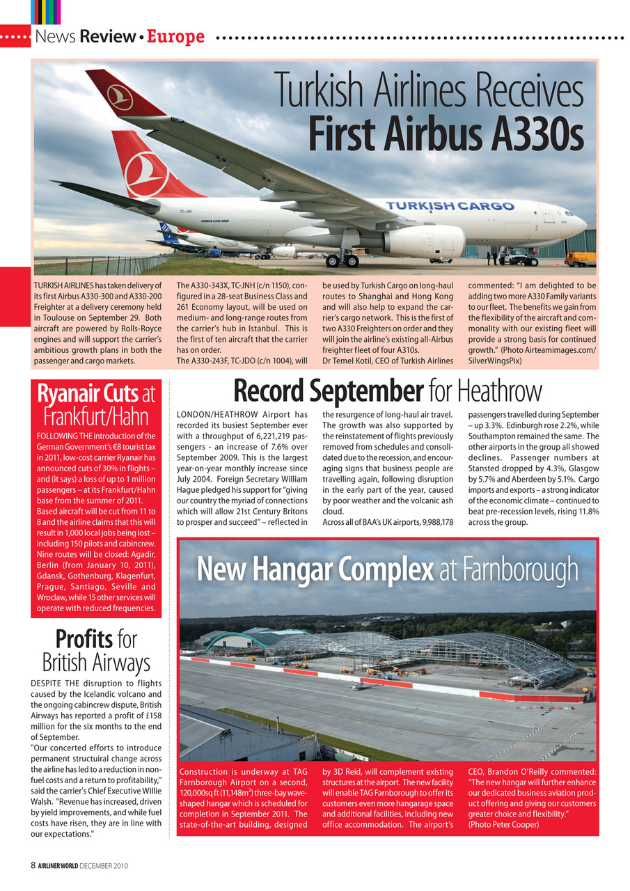Airliner World Preview Pages