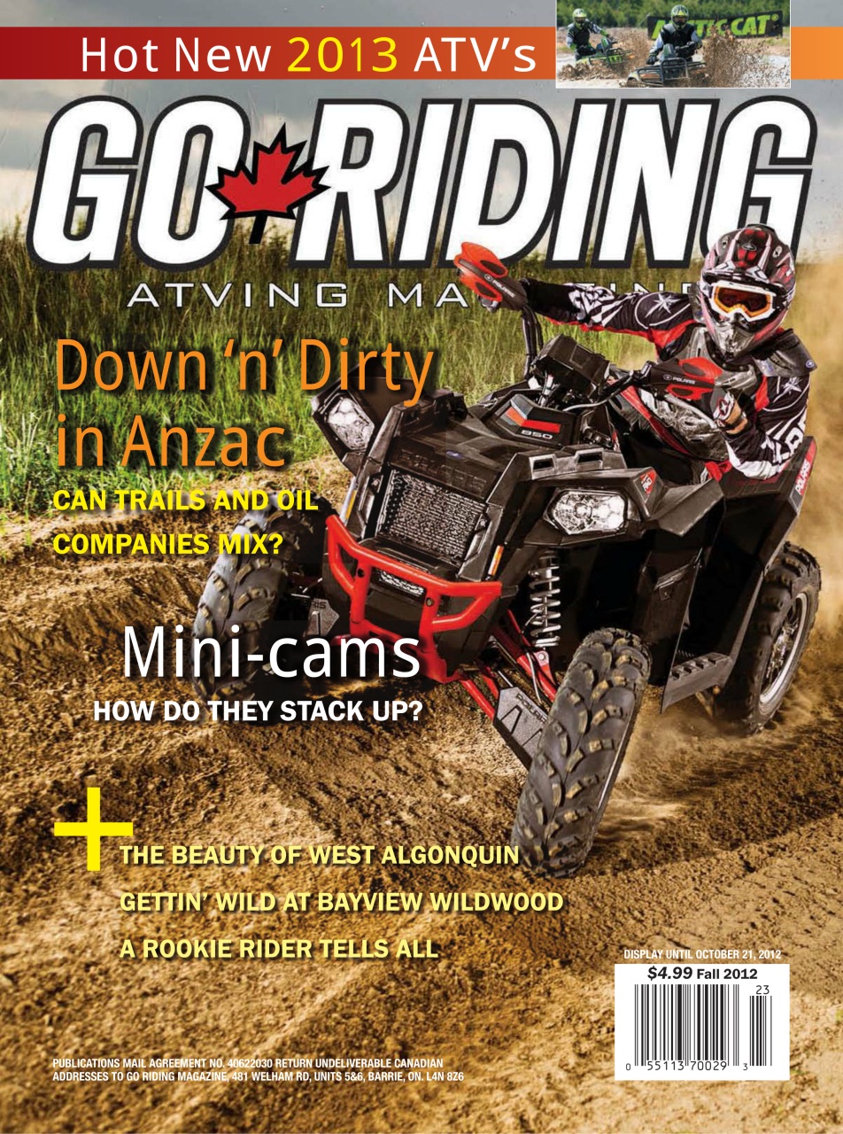 Go Riding ATVing Magazine Preview Pages