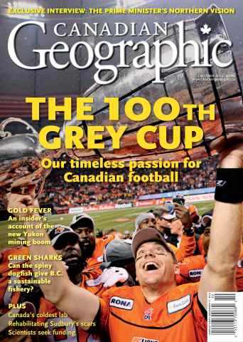 Canadian Geographic issue October 2012