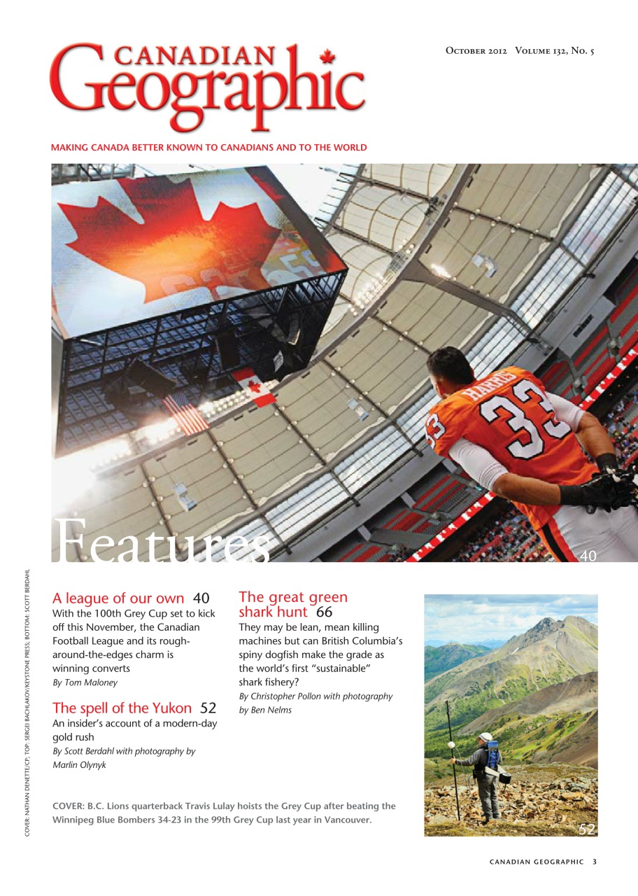 Canadian Geographic Preview Pages