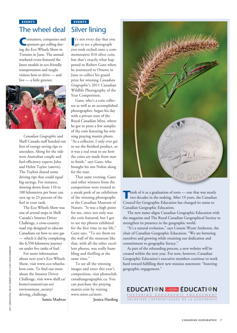 Canadian Geographic Preview Pages