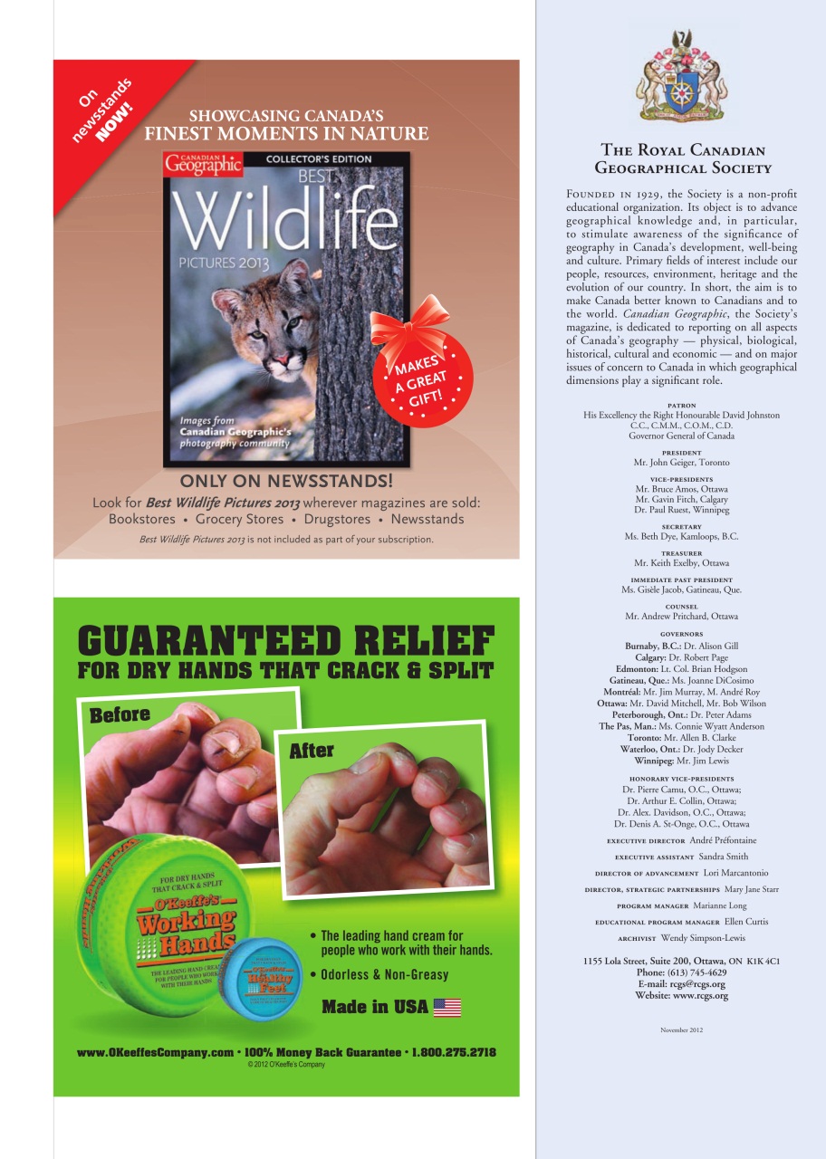 Canadian Geographic Preview Pages