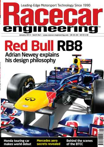 Racecar Engineering issue Racecar Engineering Jan 2012