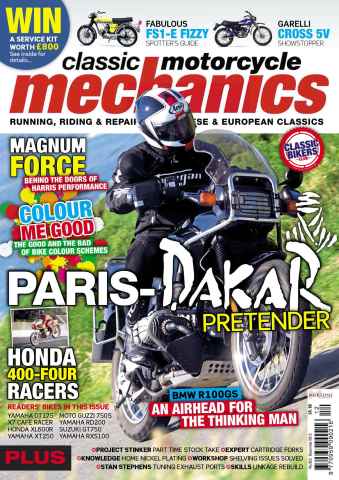 Classic Motorcycle Mechanics issue December 2012