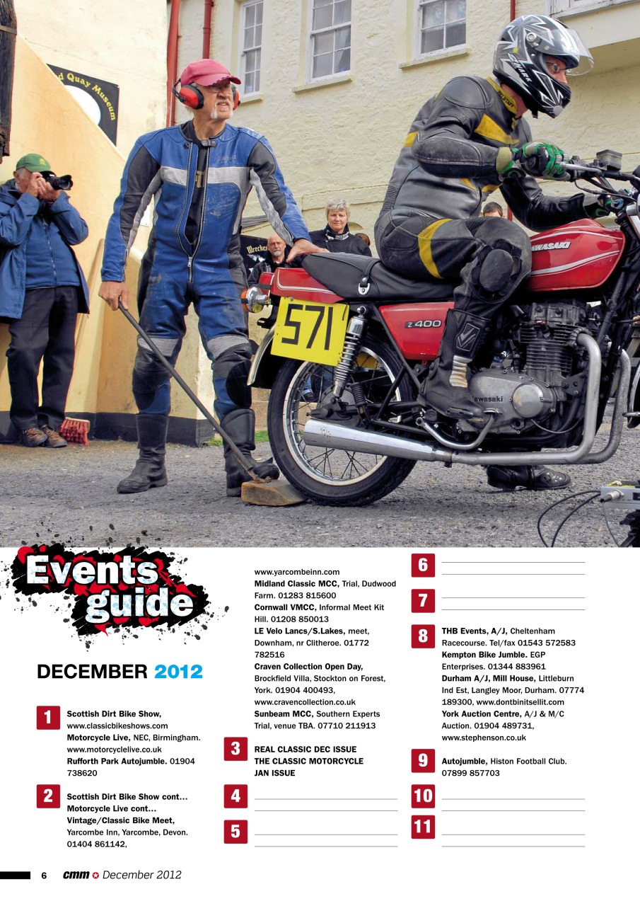 Classic Motorcycle Mechanics Preview Pages