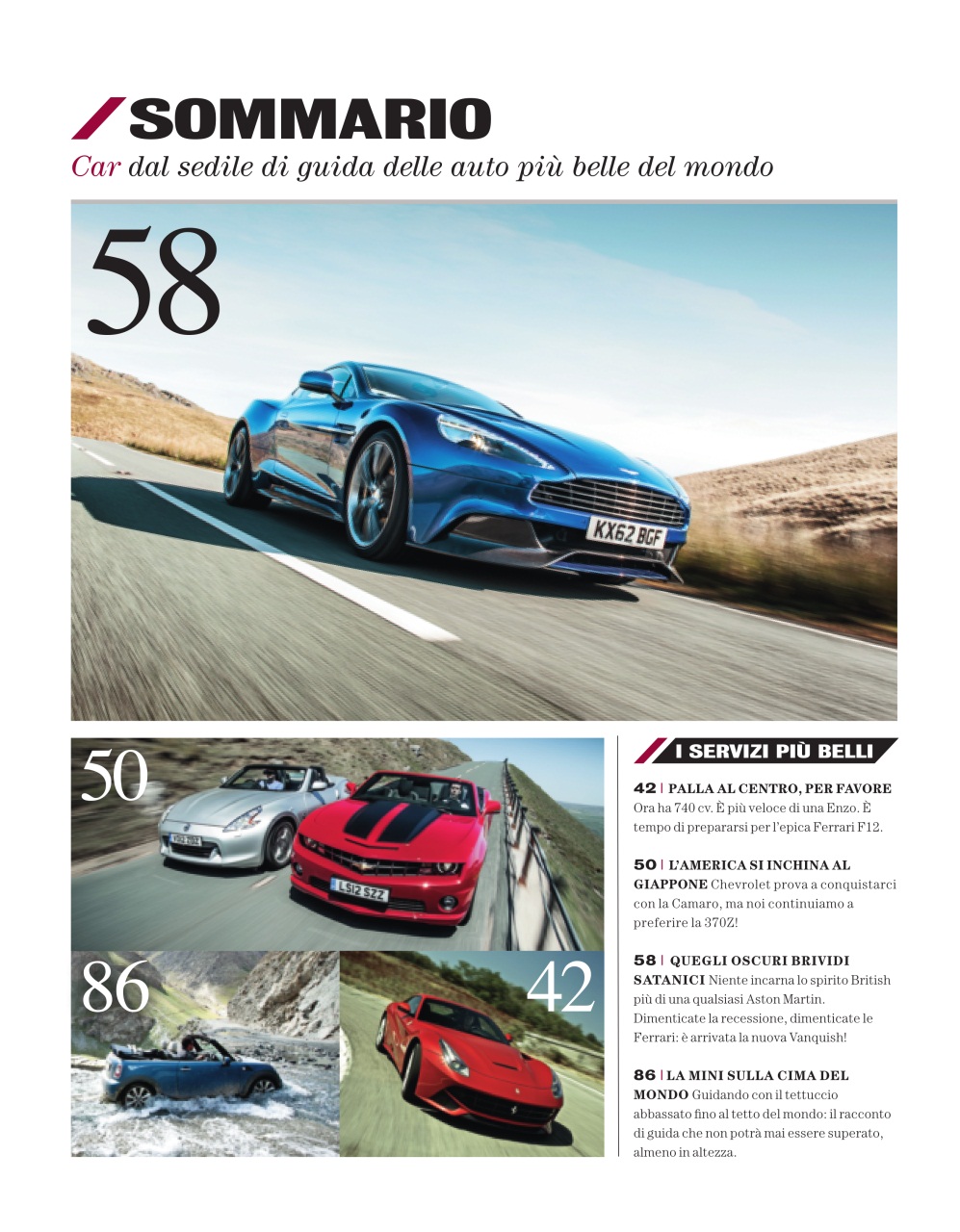 CAR magazine Italia Preview Pages