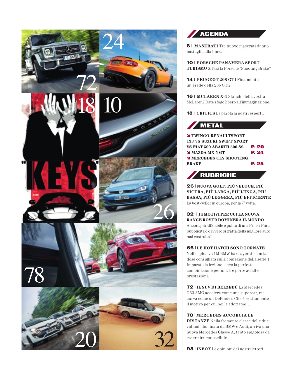 CAR magazine Italia Preview Pages
