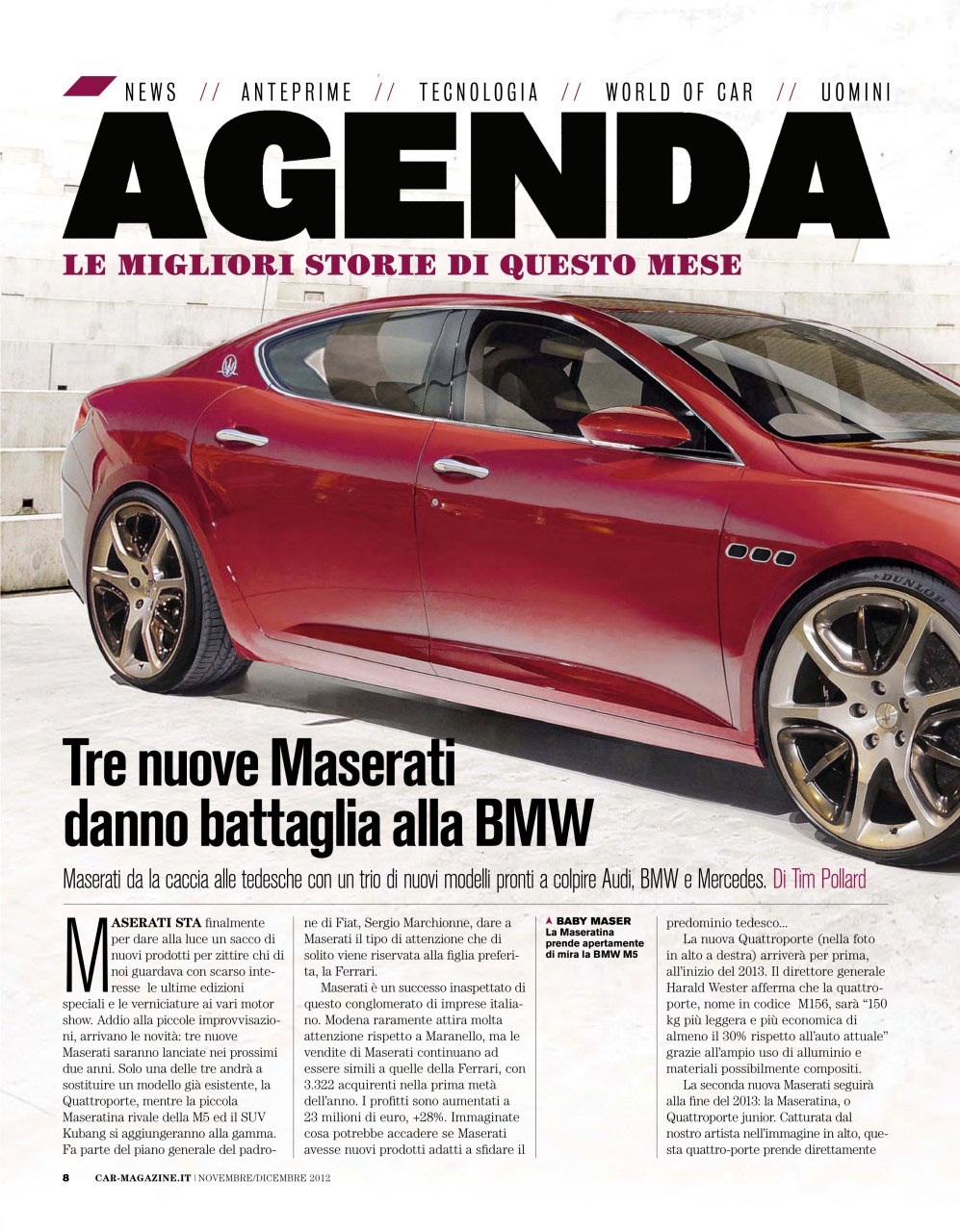 CAR magazine Italia Preview Pages