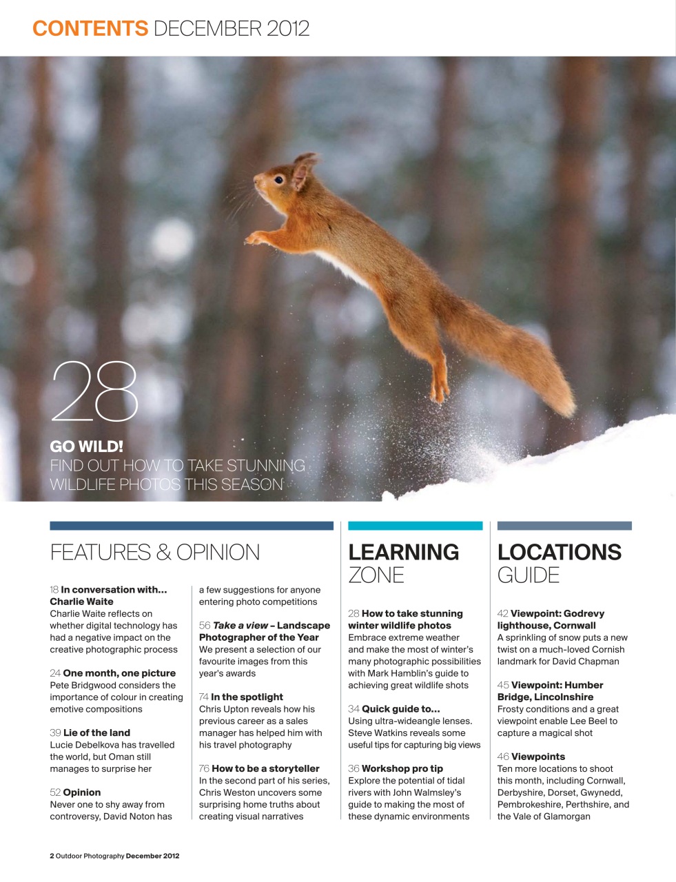 Outdoor Photography Preview Pages