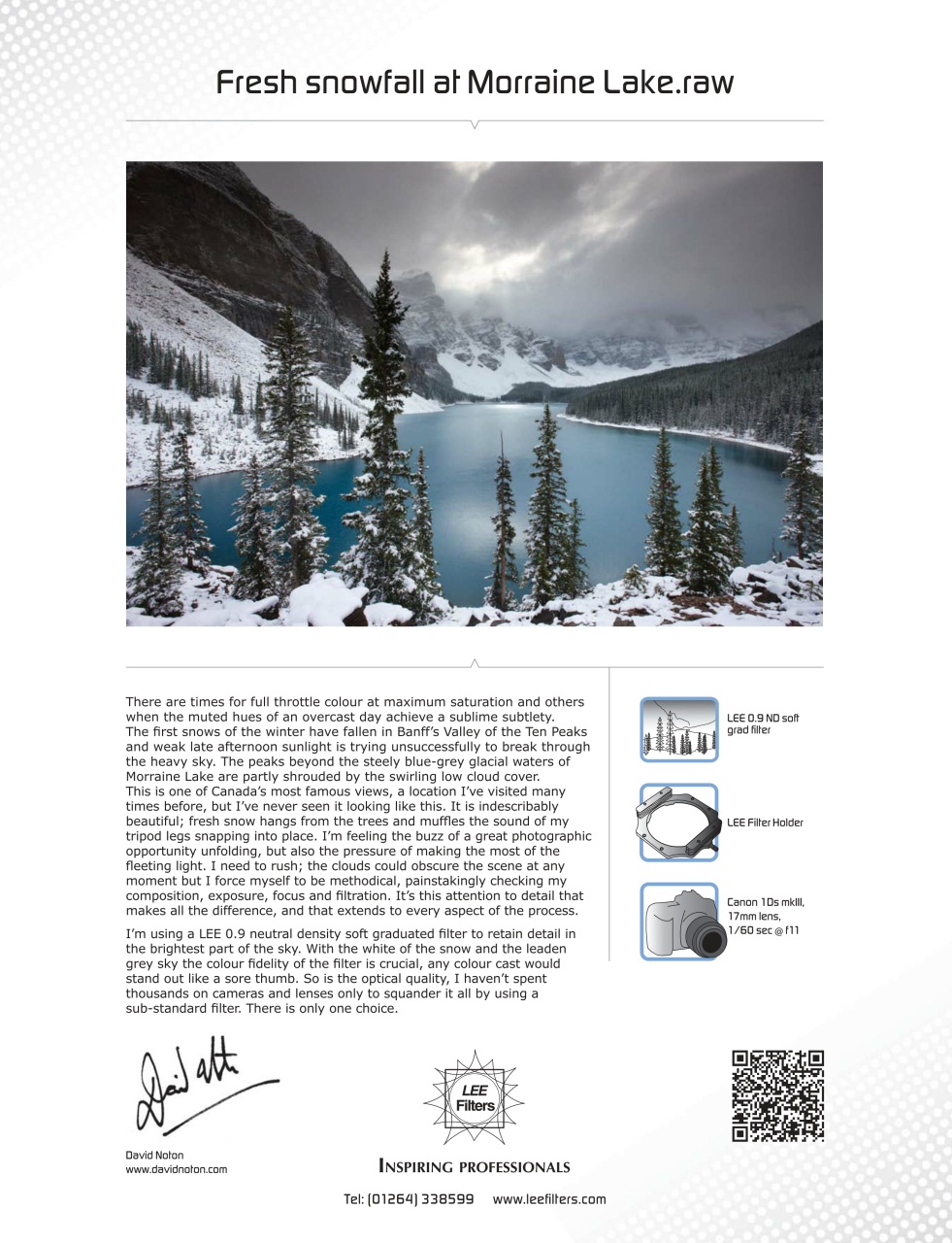 Outdoor Photography Preview Pages