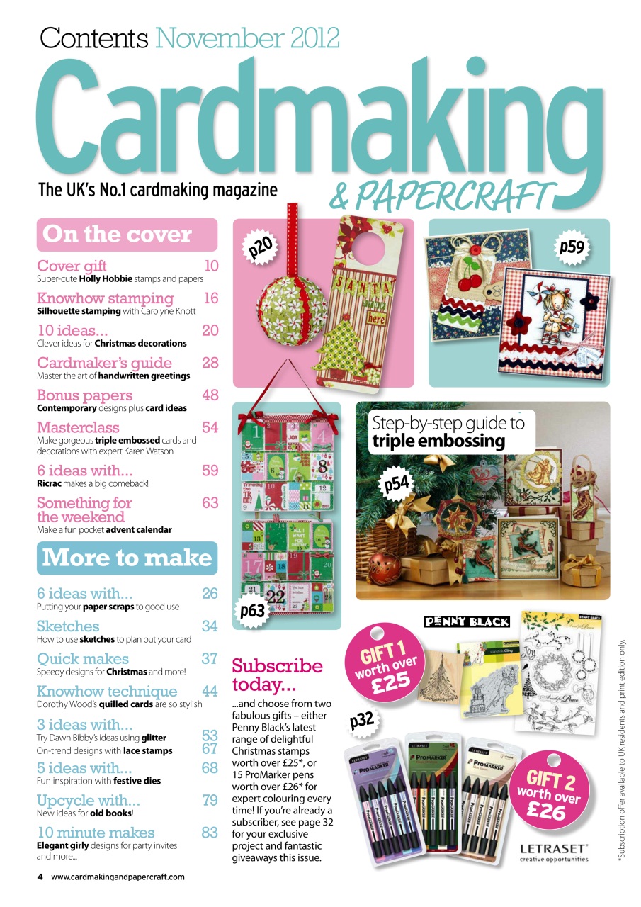 Cardmaking & Papercraft Preview Pages