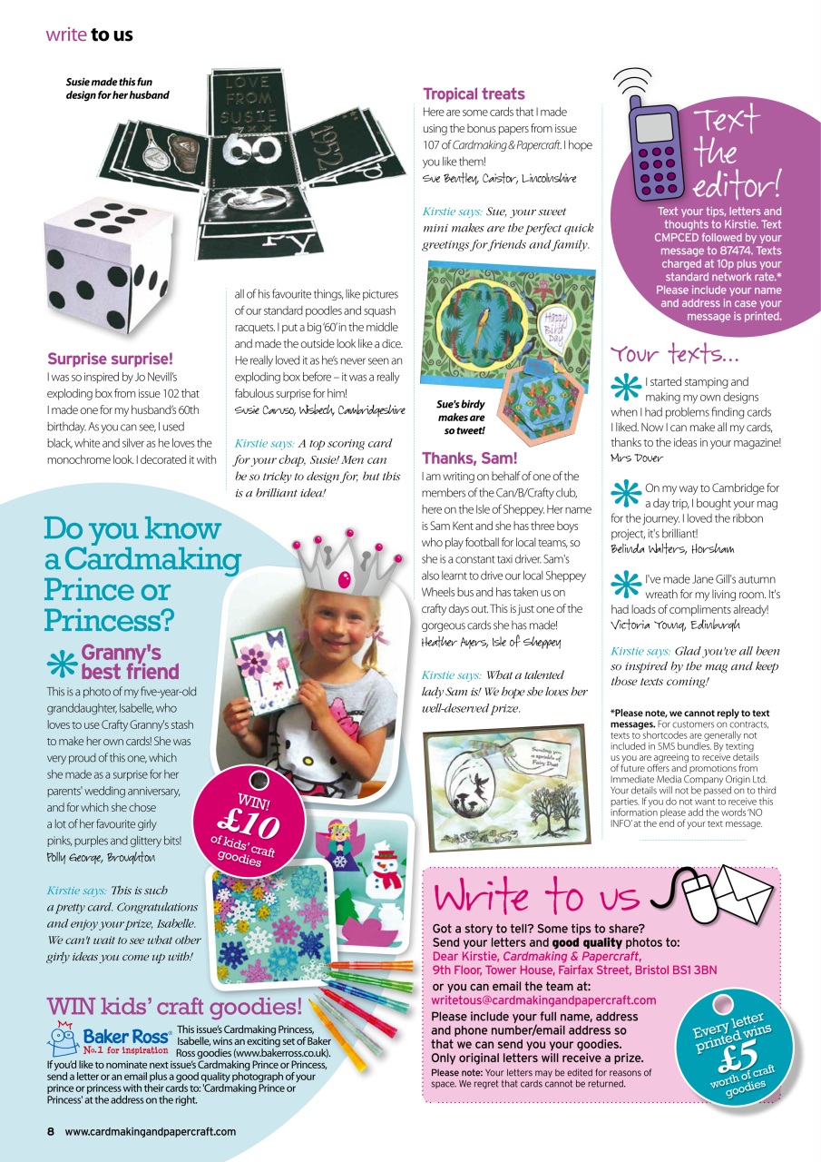 Cardmaking & Papercraft Preview Pages