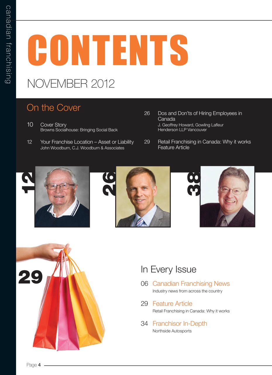 Canadian Franchising Preview Pages