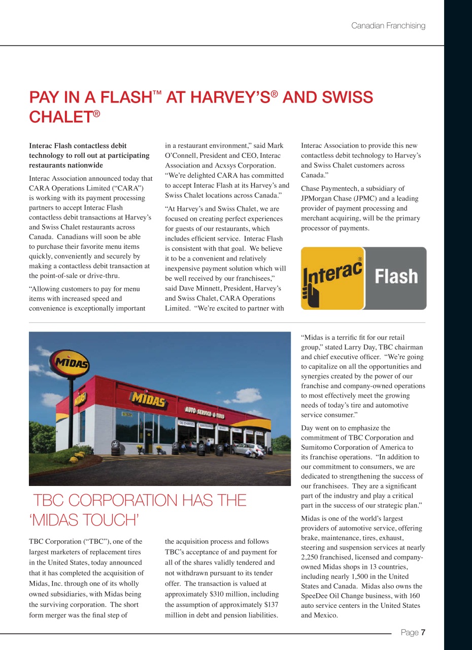 Canadian Franchising Preview Pages